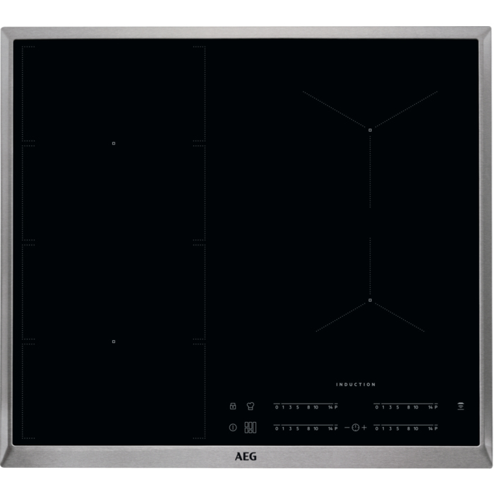 AEG IKE64471XB Zwart Ingebouwd Inductiekookplaat zones 4 zone(s)