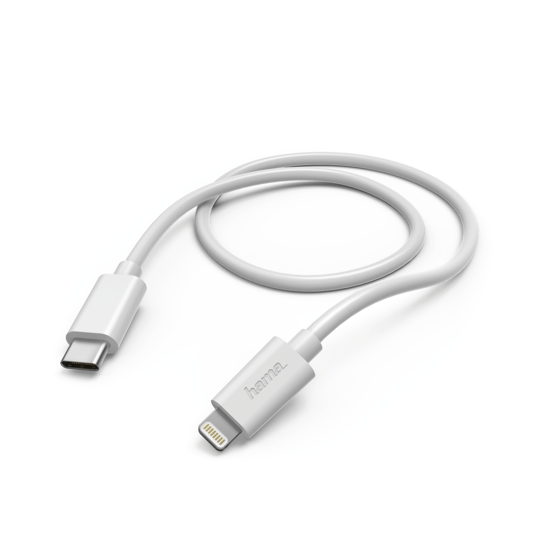 Câble USB HAMA 183295 USB Type-C to Lightning 1M white