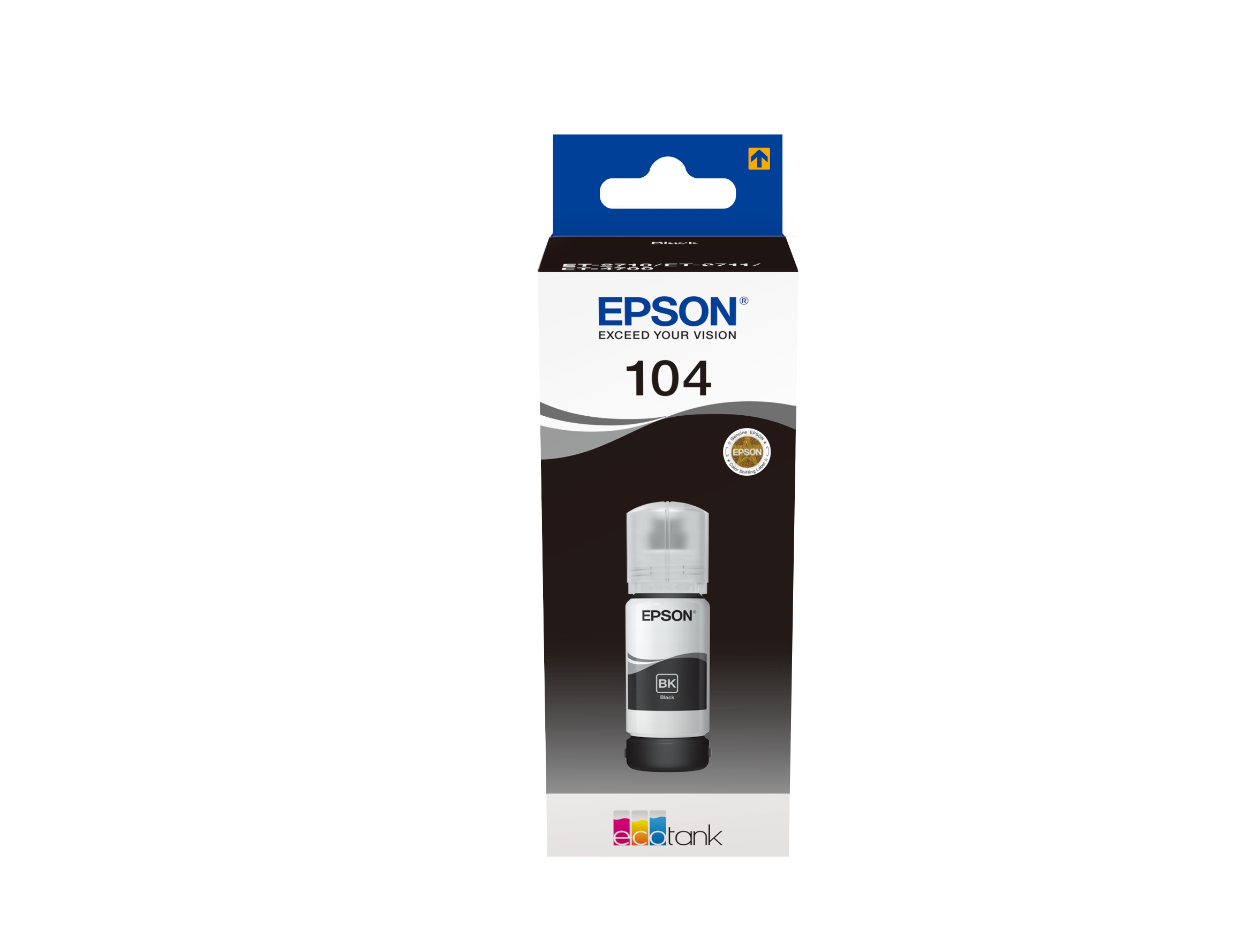 Inktpatroon EPSON C13T00P140 104 EcoTank Black