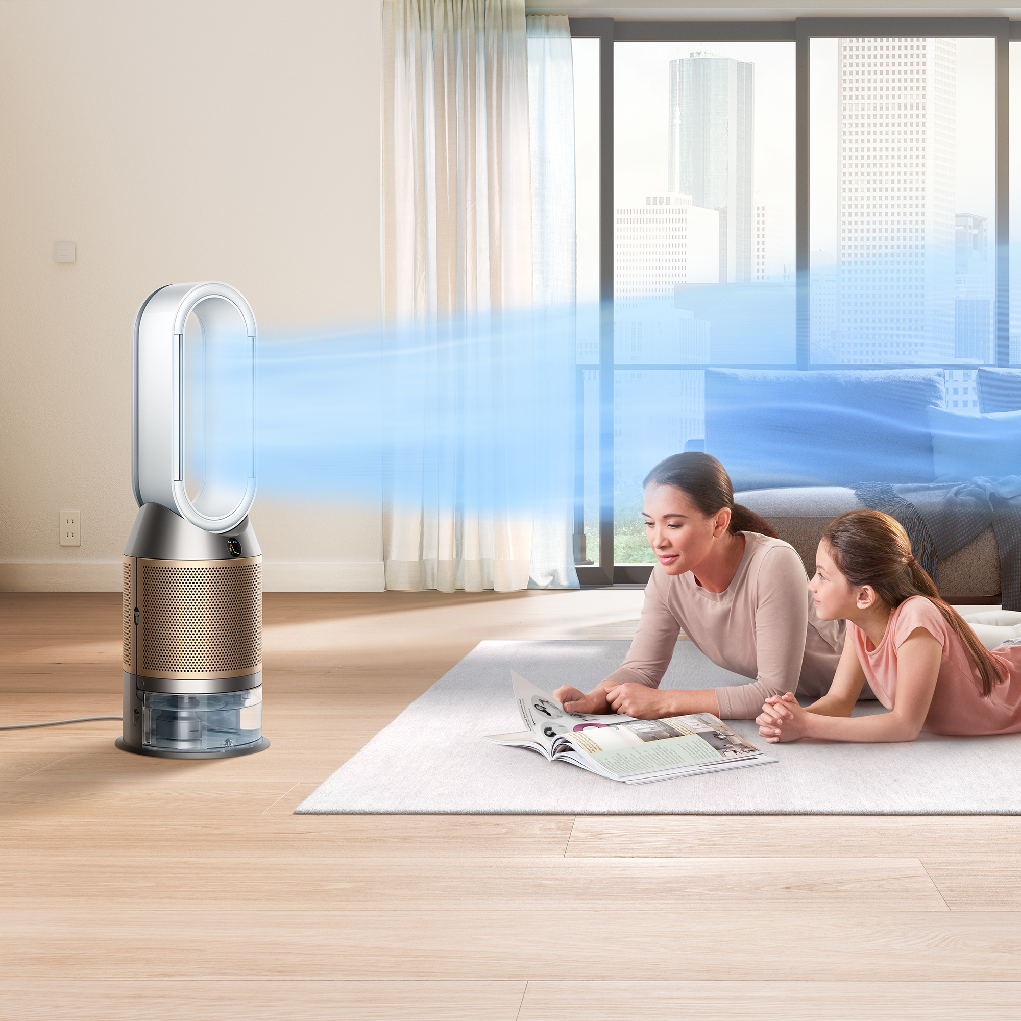 Luchtreiniger-bevochtiger DYSON PH04 Pure Humidify+Cool Form