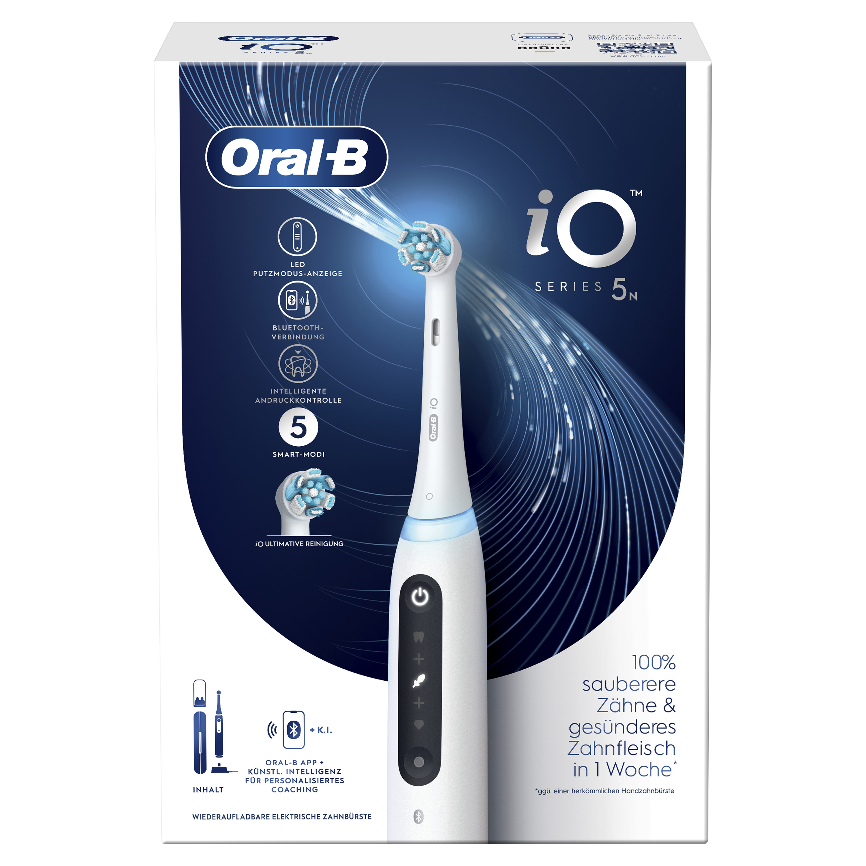 Brosse à dents BRAUN Oral-B Series 5 Quite White