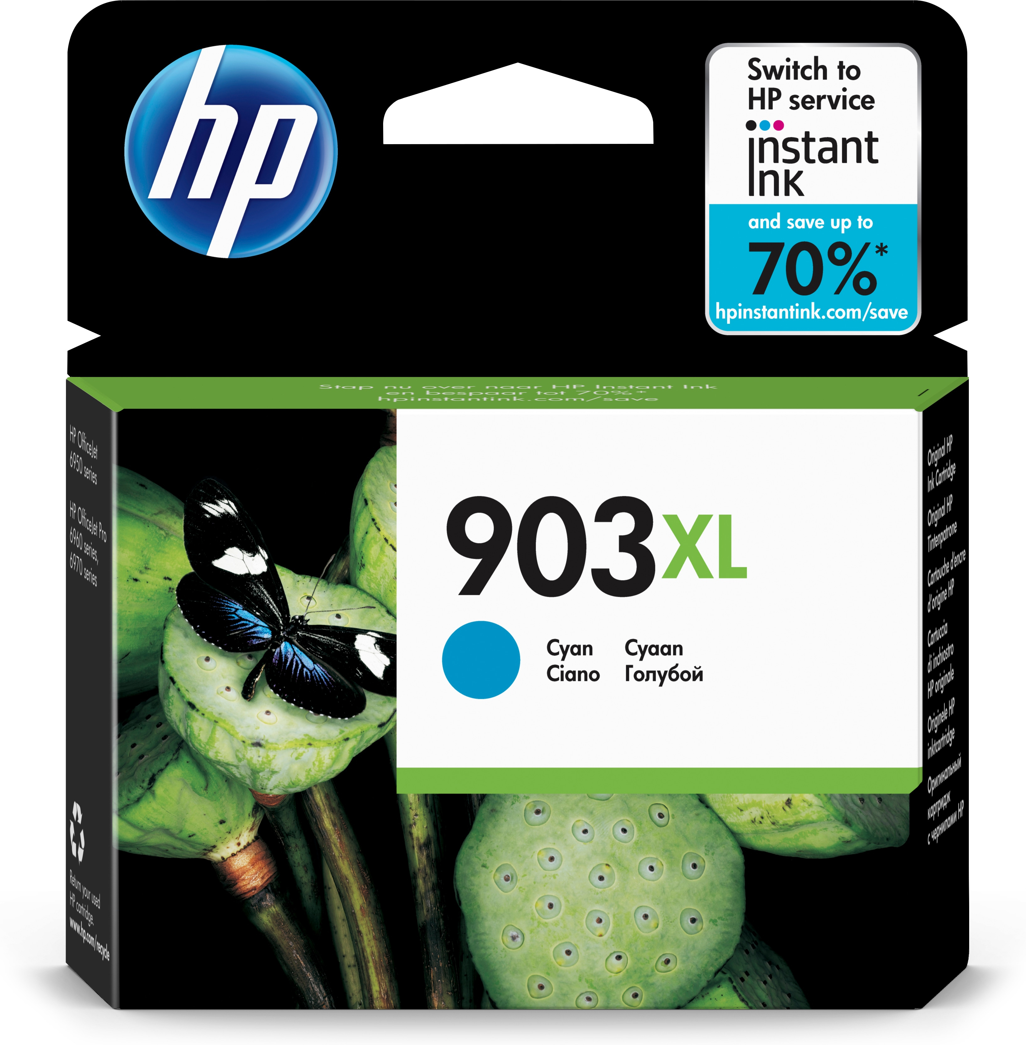 HP 903xl inktcartridge cyaan