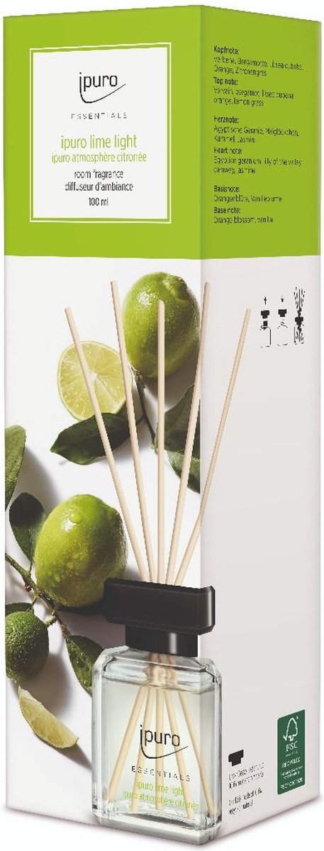 Diffuser IPURO 26IFC1003 Essential Lime Light 50ml