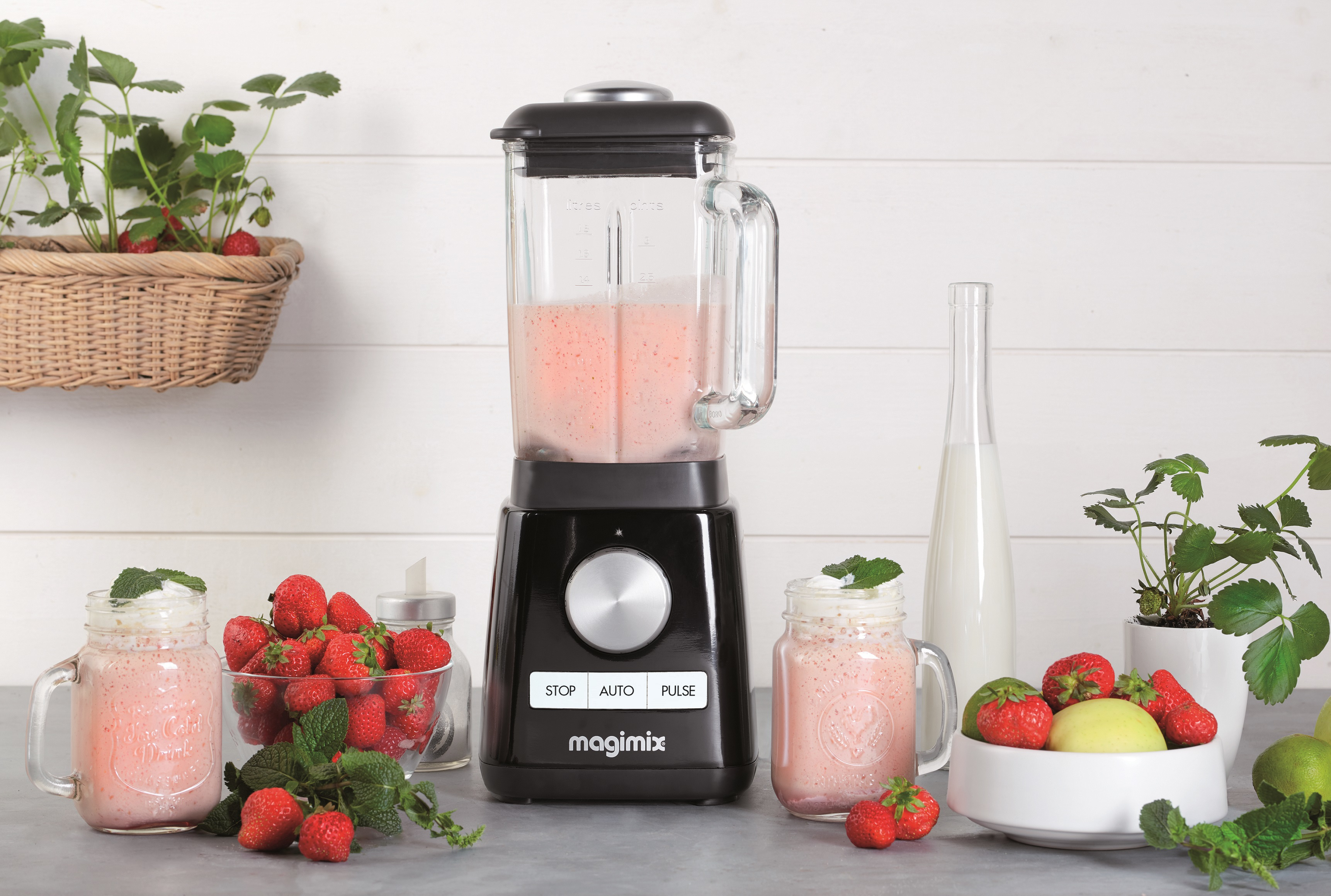 Magimix 11628 blender 1,8 l Blender voor op aanrecht 1300 W Zwart