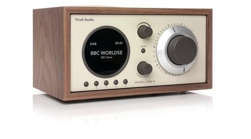 Tivoli Audio Model One+ Persoonlijk Analoog & digitaal Beige, Zilver, Walnoot