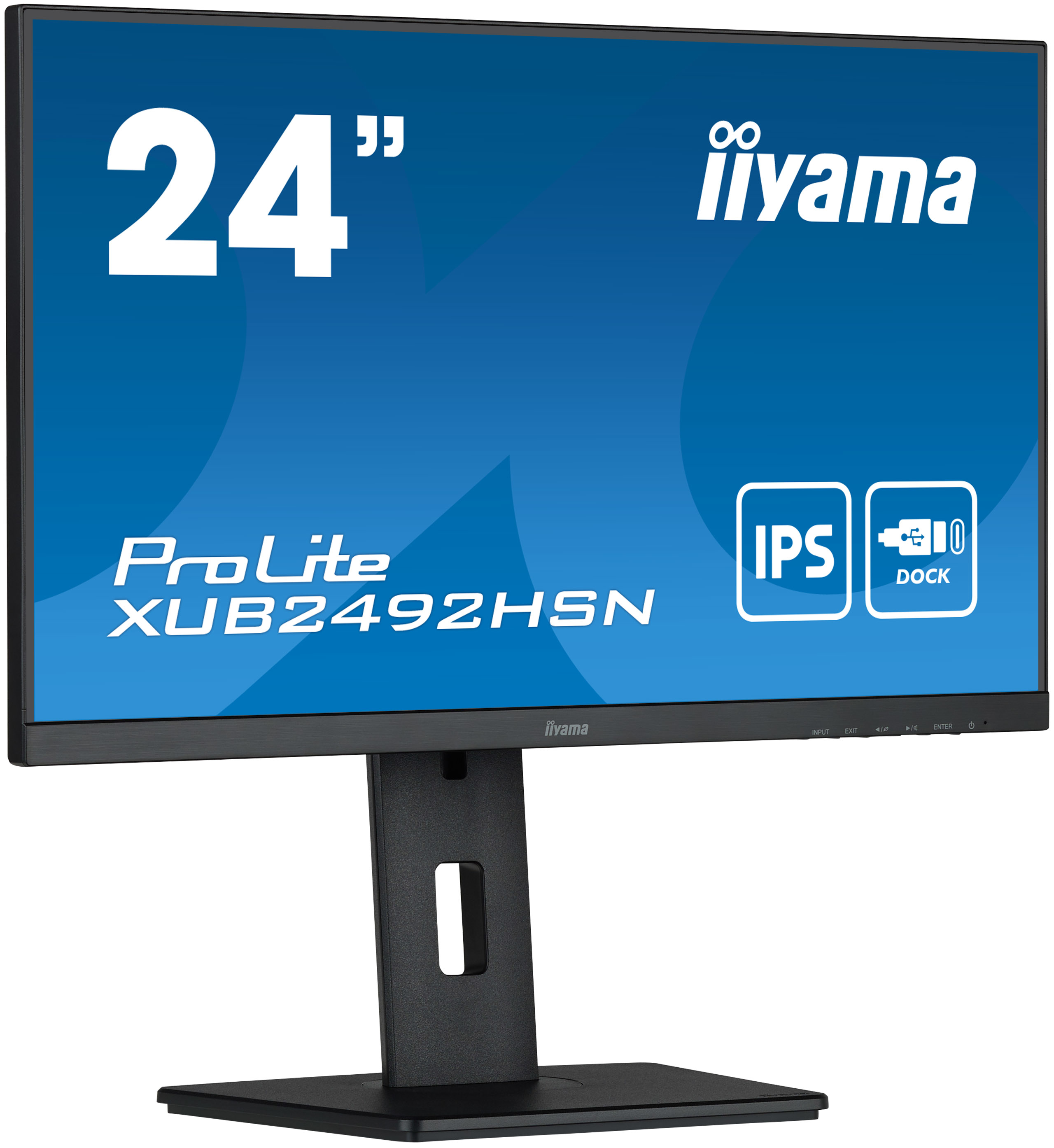 Monitor Iiyama XUB2492HSN-B5 FHD Mat 16:9 75Hz Black