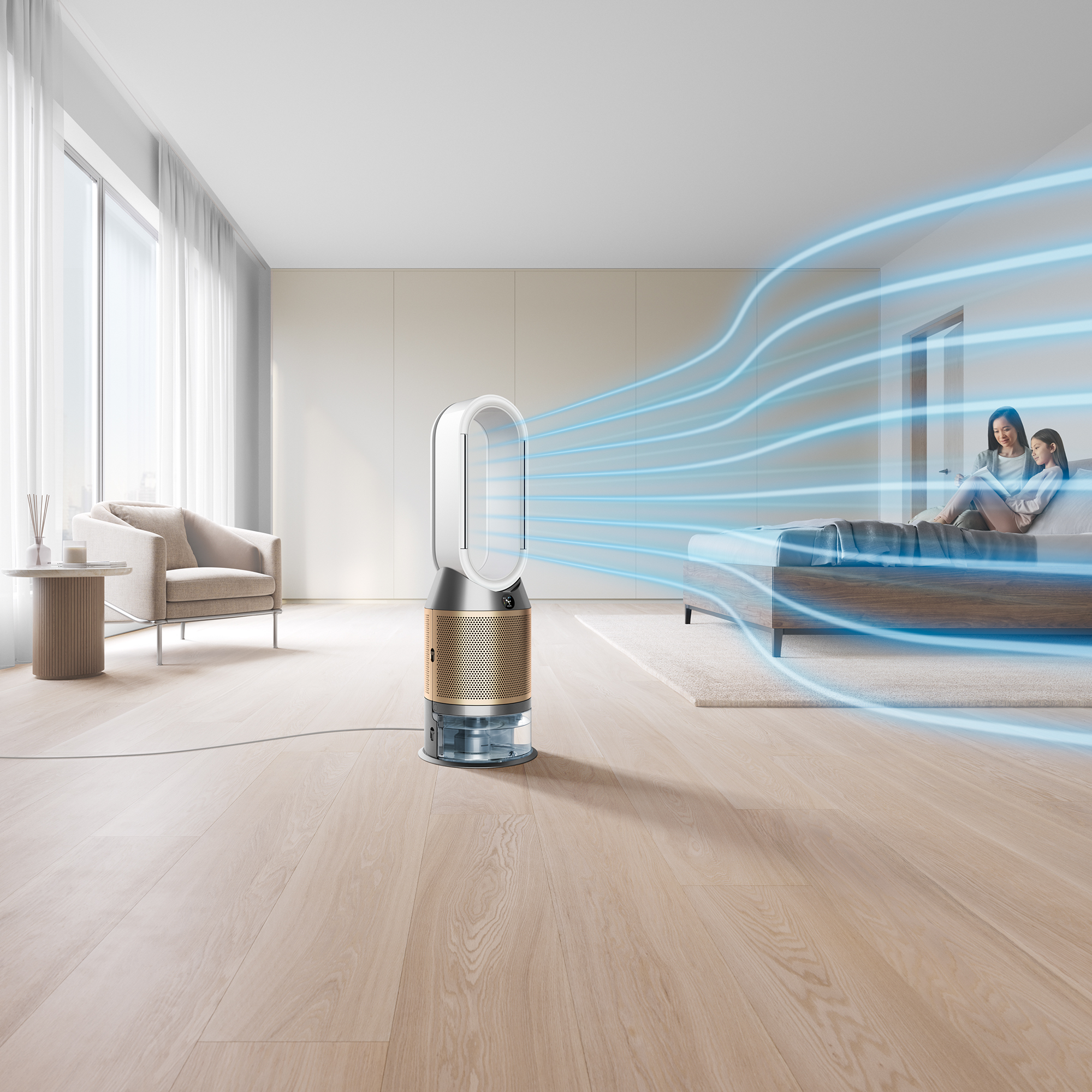 Luchtreiniger-bevochtiger DYSON PH04 Pure Humidify+Cool Form