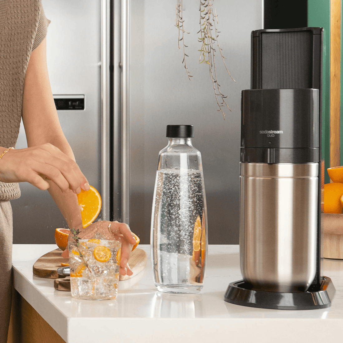 Frisdrankmaker SODASTREAM 1016814310 Duo Black Megapack