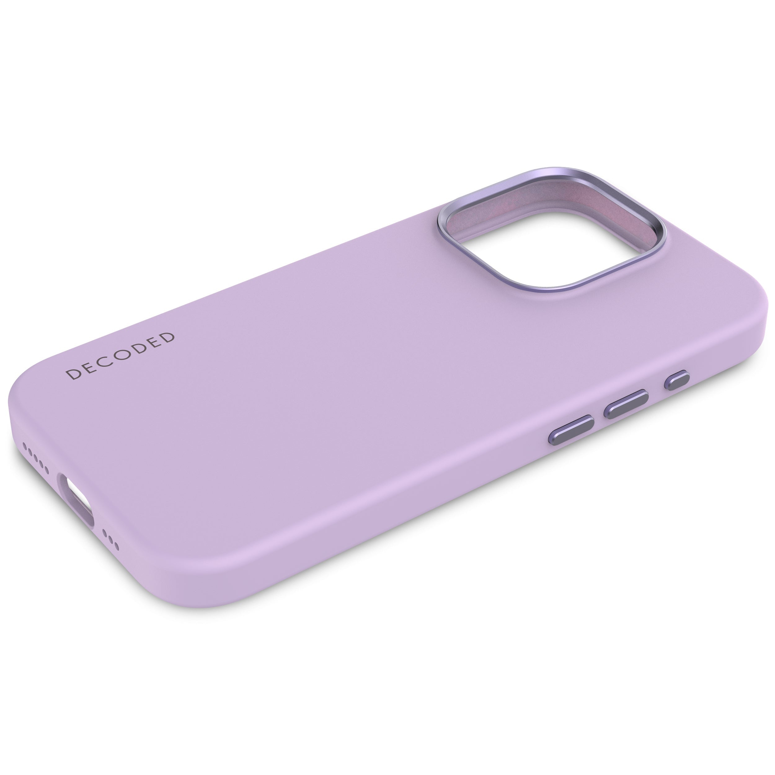 Tas DECODED Silicone Backcover iPhone 15 Pro Max Lavender