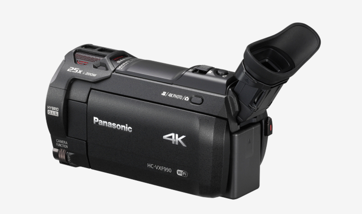 HD Camcorder Panasonic HC-VXF990EFK Wireless 4k Wifi Black