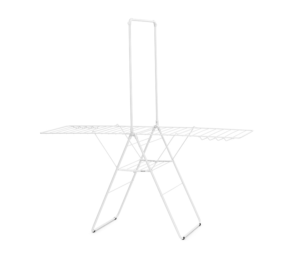 Droogrek BRABANTIA 403507 HangOn 25m met stang White