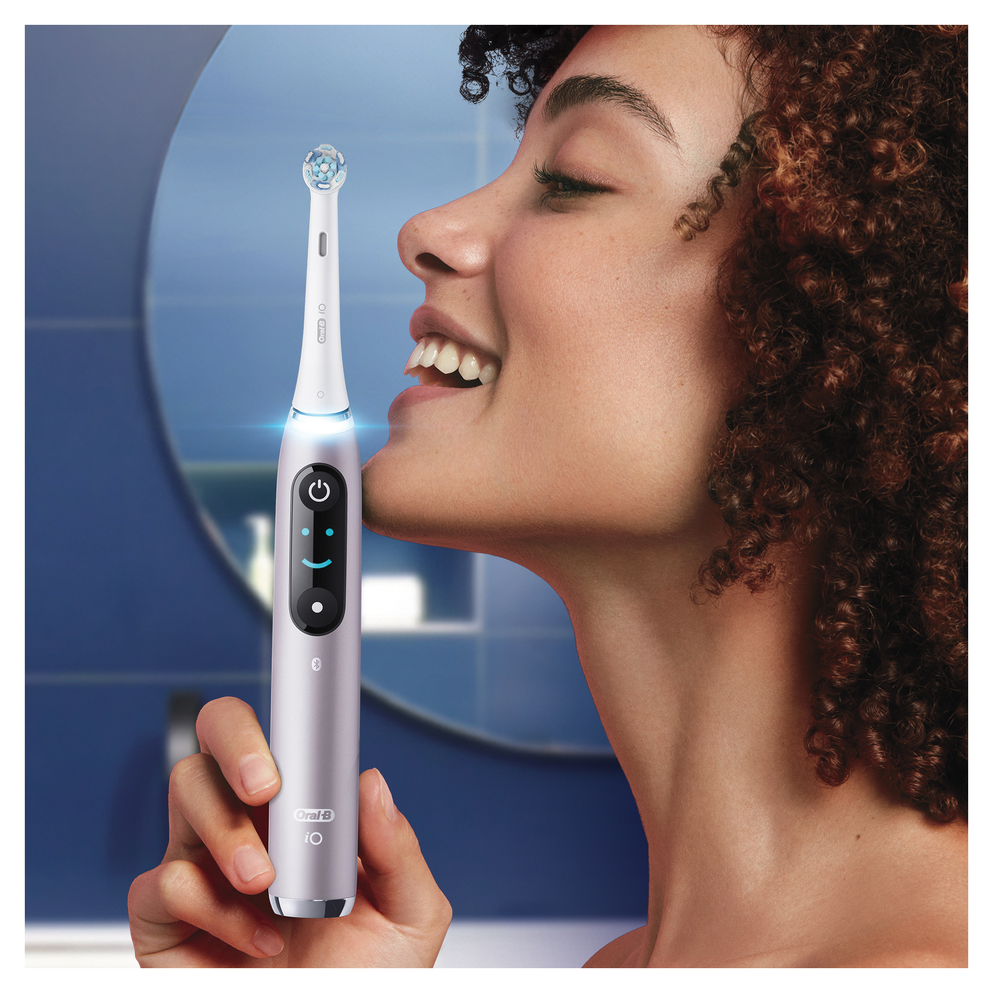 Oral-B iO Series 9n Volwassene Roterende-oscillerende tandenborstel Roze