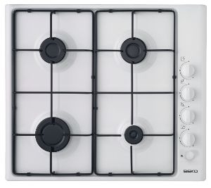 Beko HTZG 64110 SW Wit Ingebouwd Gaskookplaat 4 zone(s)