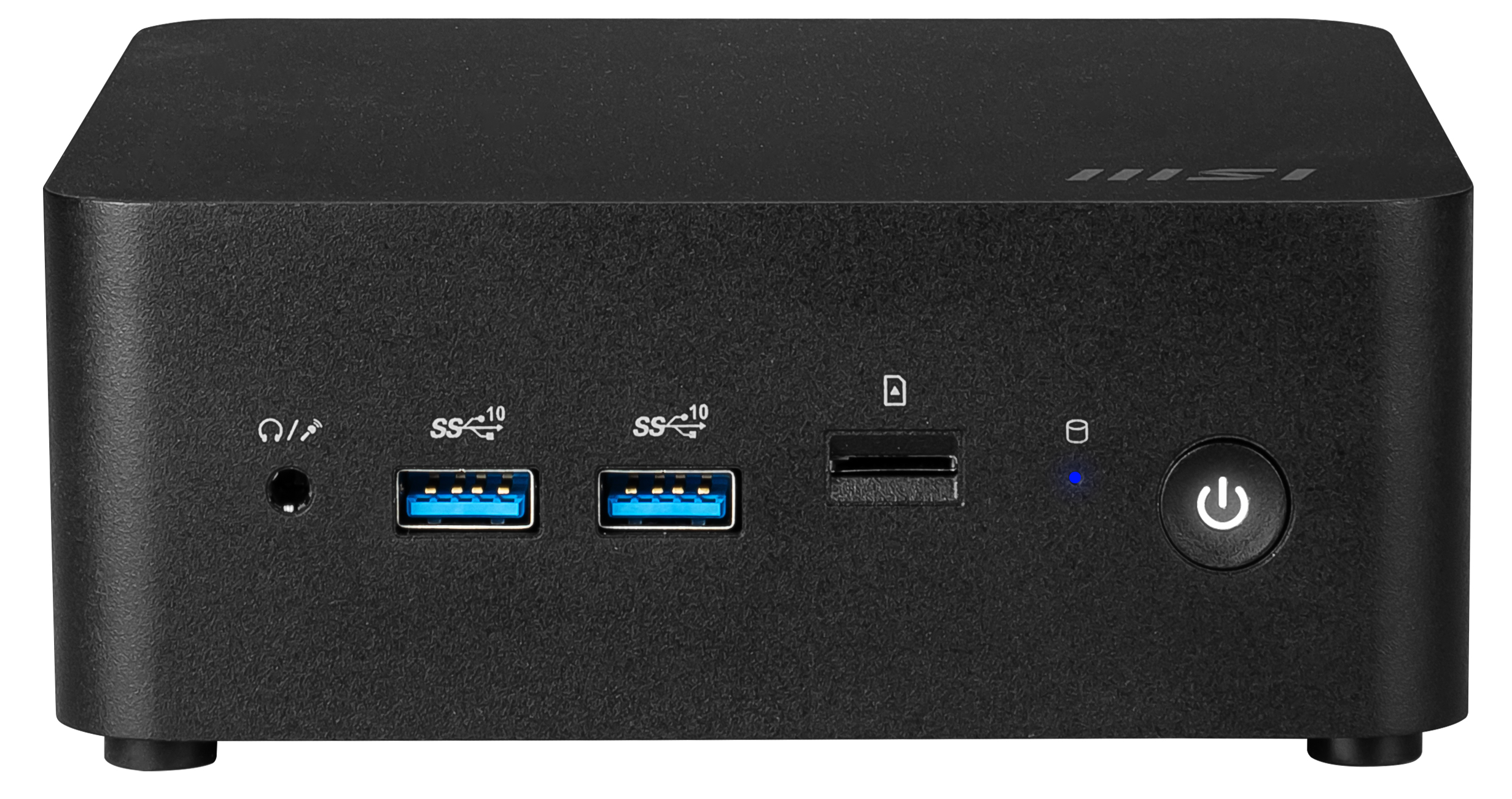 MSI Cubi NUC 1M-001EU Intel Core 7 150U 16 GB DDR5-SDRAM 1 TB SSD Windows 11 Pro 0.84L sized PC Mini PC barebone Zwart