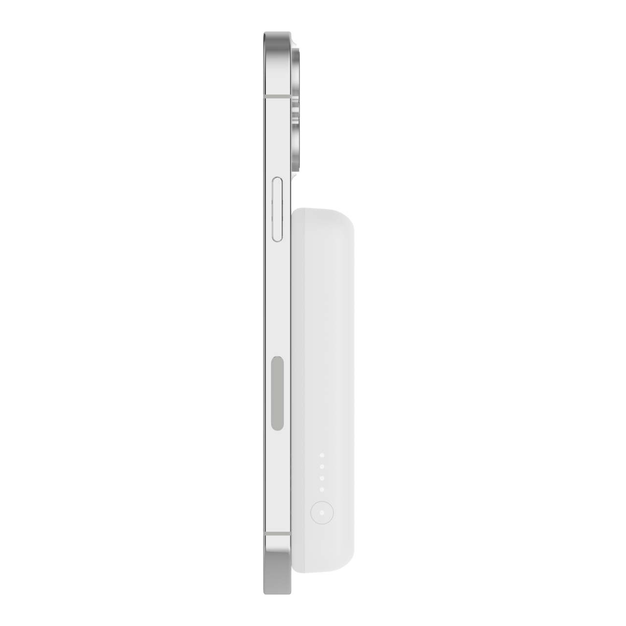 BELKIN Magnetic Wireless Power Bank with kick stand 5000mAh White