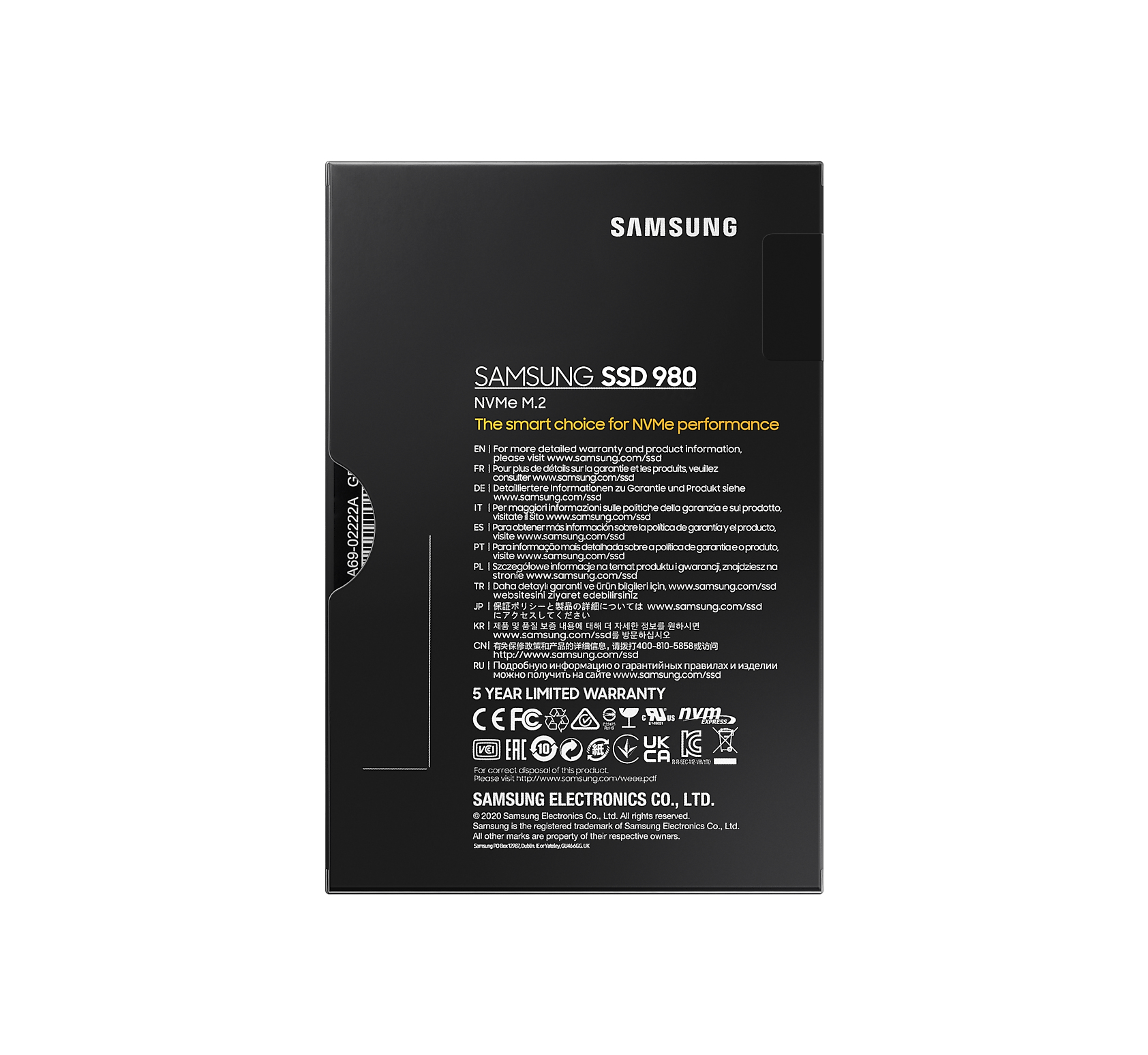 Samsung ssd 980 500GB