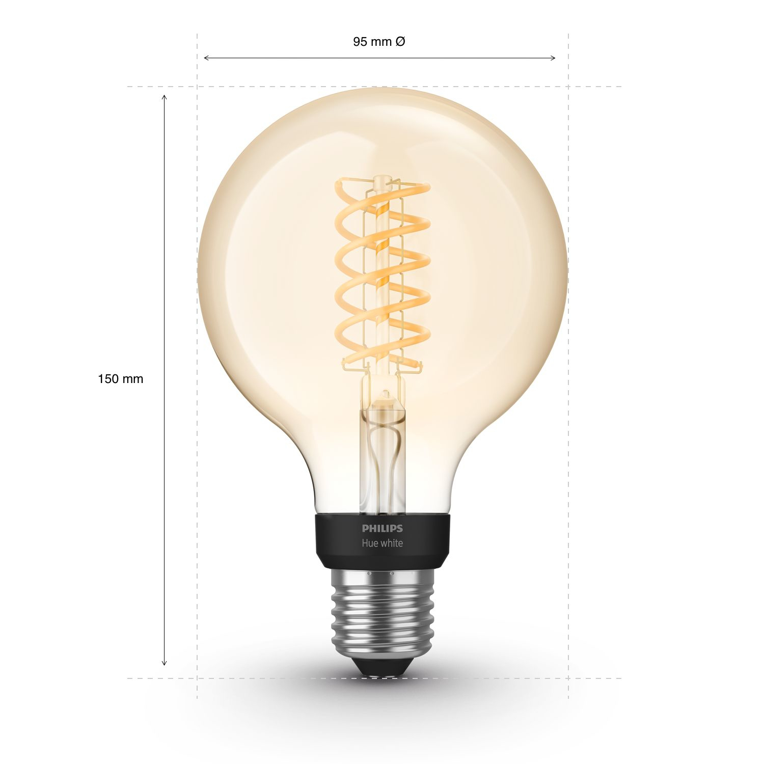 Lamp PHILIPS HUE Filament White E27 G93 