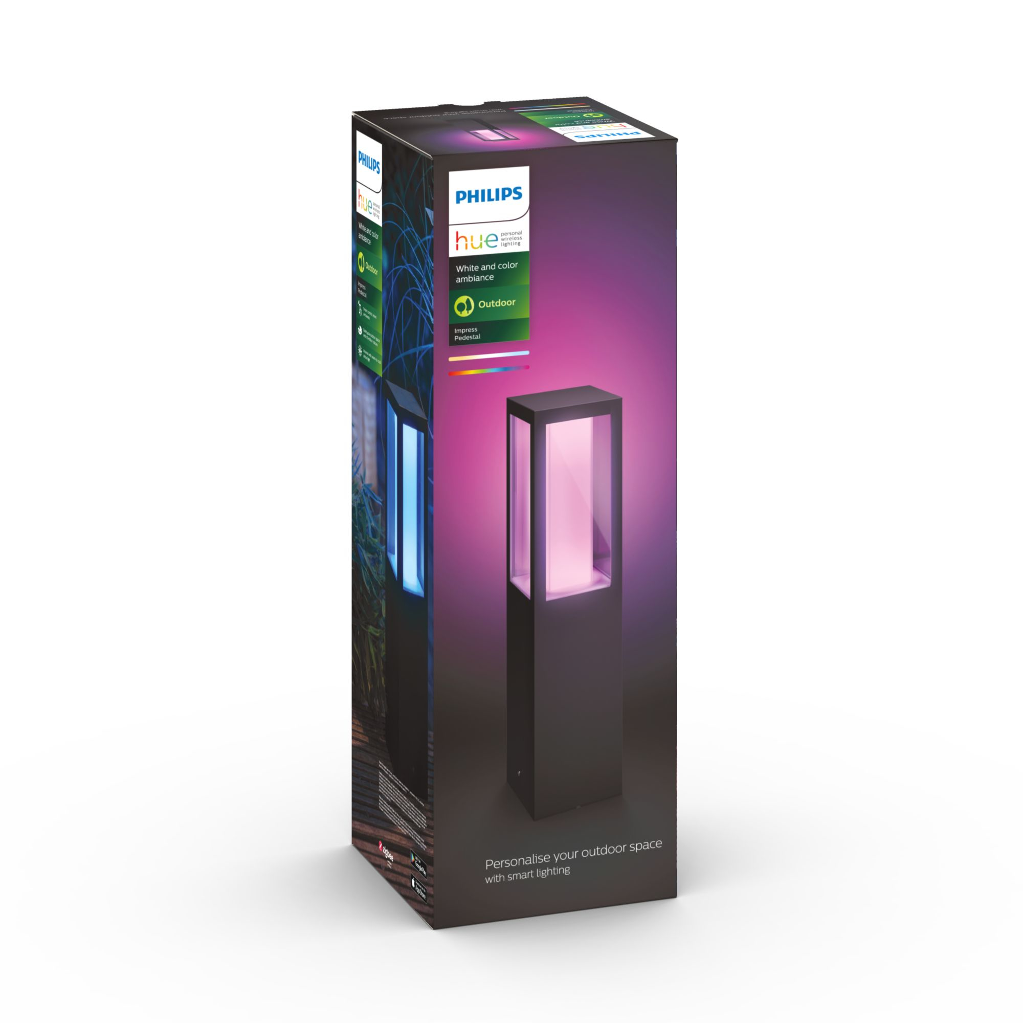 Outdoor PHILIPS HUE Impress Sokkellamp (Basiseenheid)