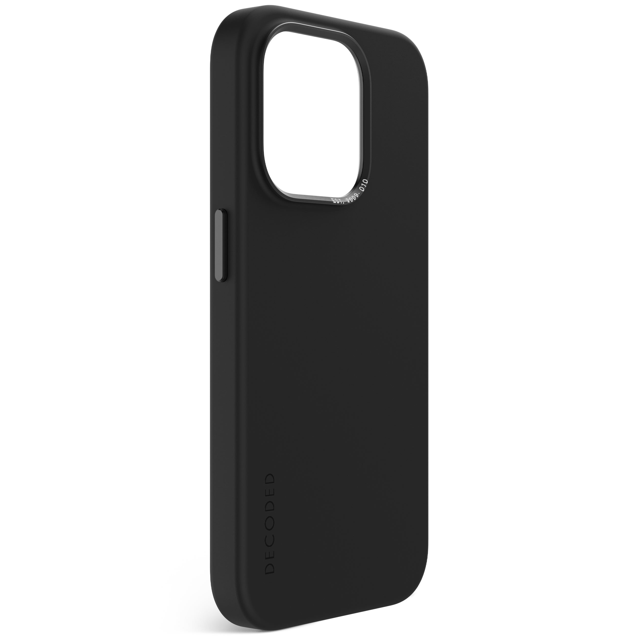 Tas DECODED Silicone Backcover iPhone 15 Pro Graphene