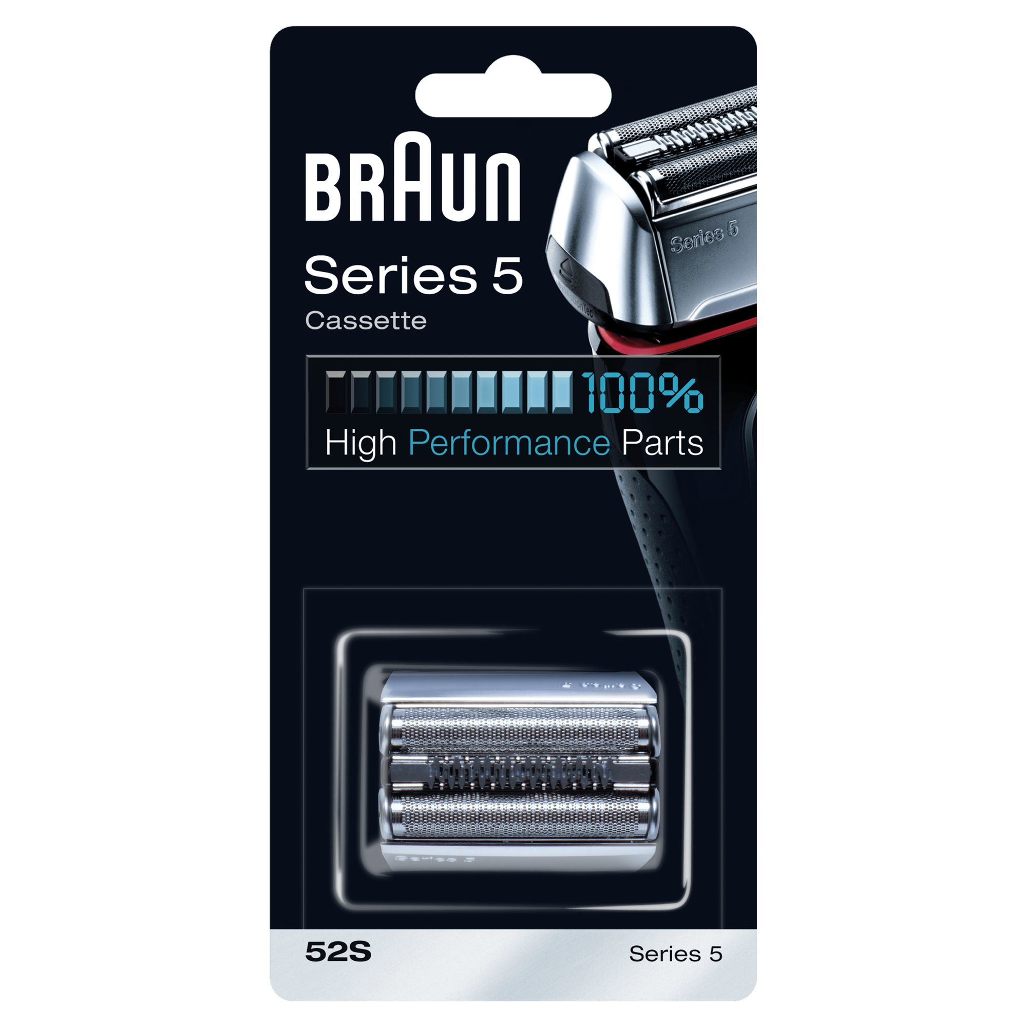 Scheercassette BRAUN 3114400 combipack serie5 52S Silver