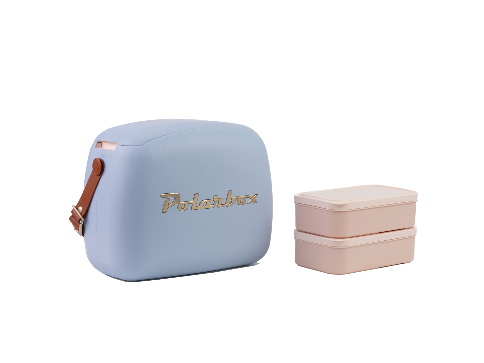 Polarbox CoolerBag koelbox 6 l Blauw, Bruin, Goud