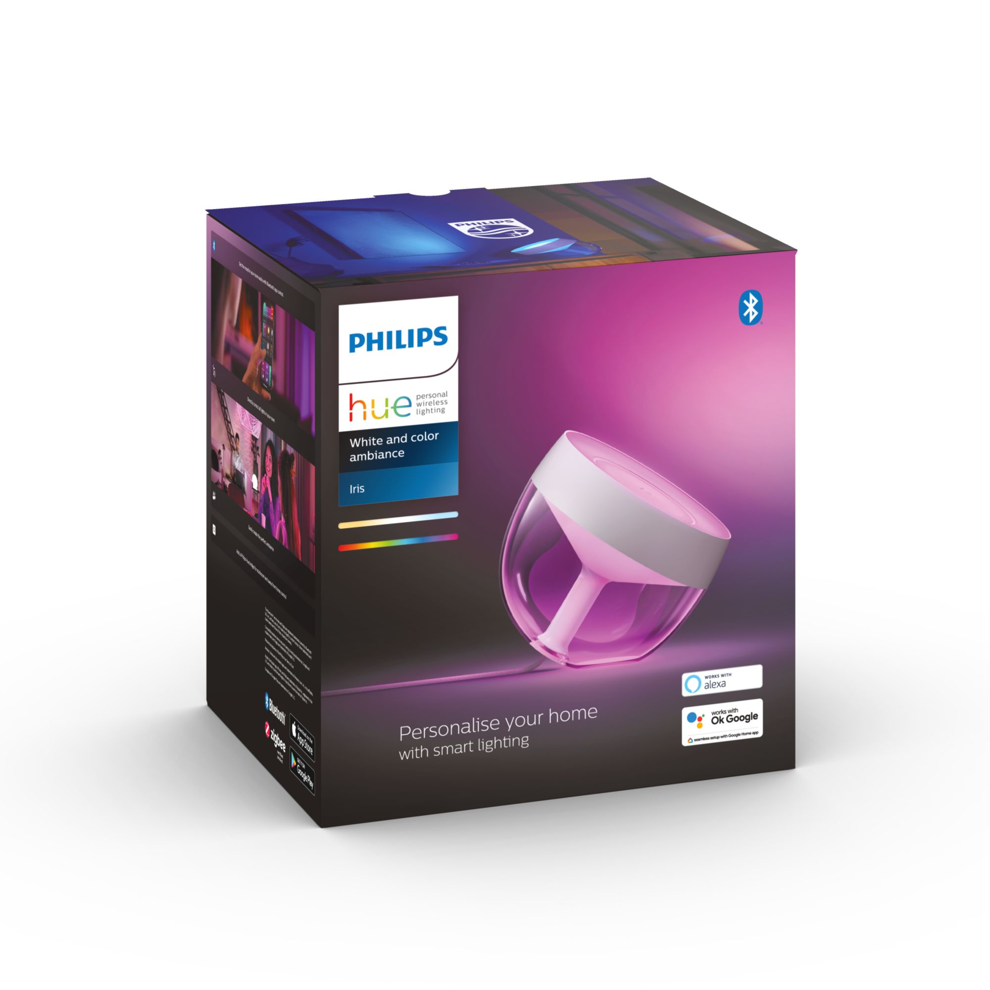 Philips Hue White and Color ambiance Iris tafellamp