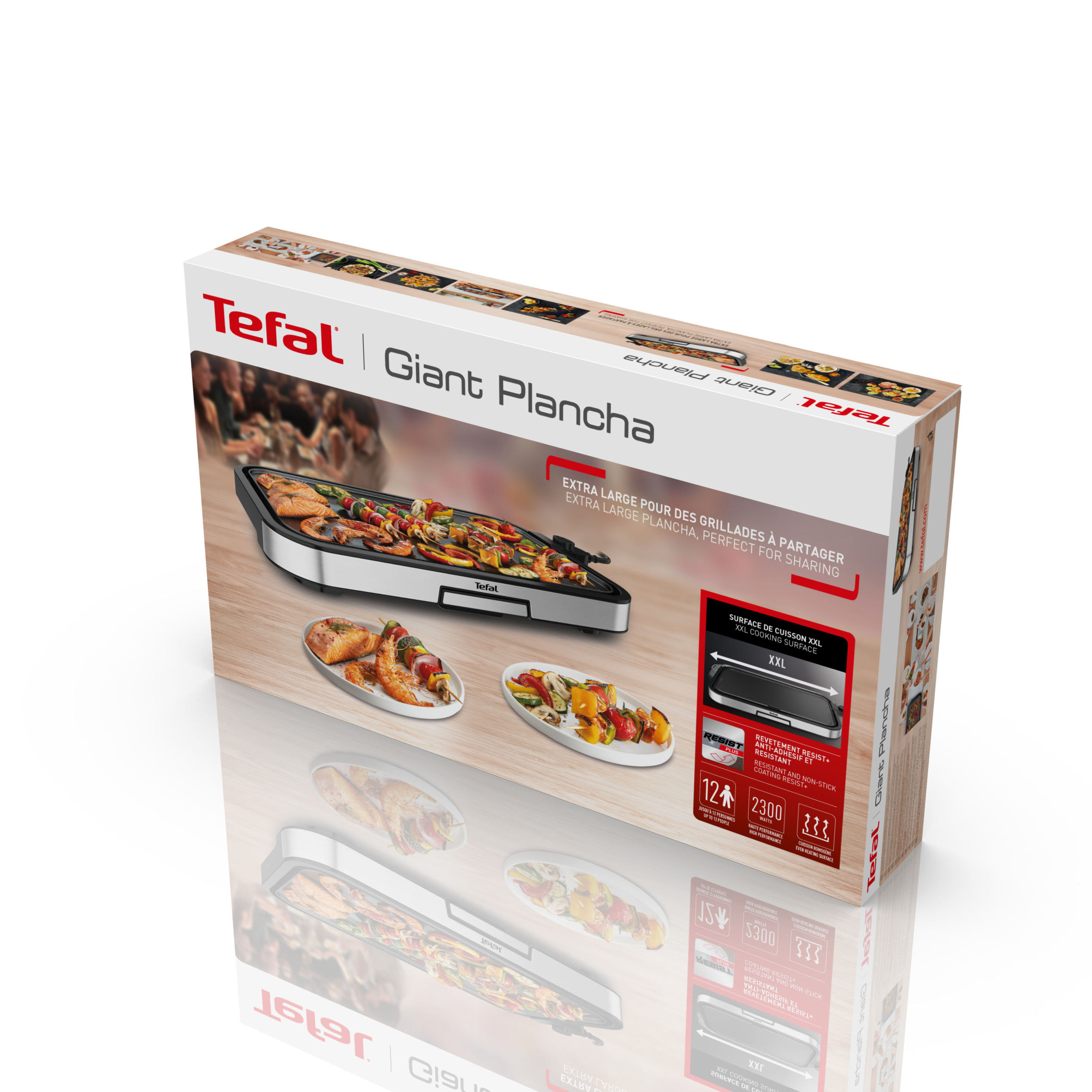 Tefal Grillplaat elec. CB631D10