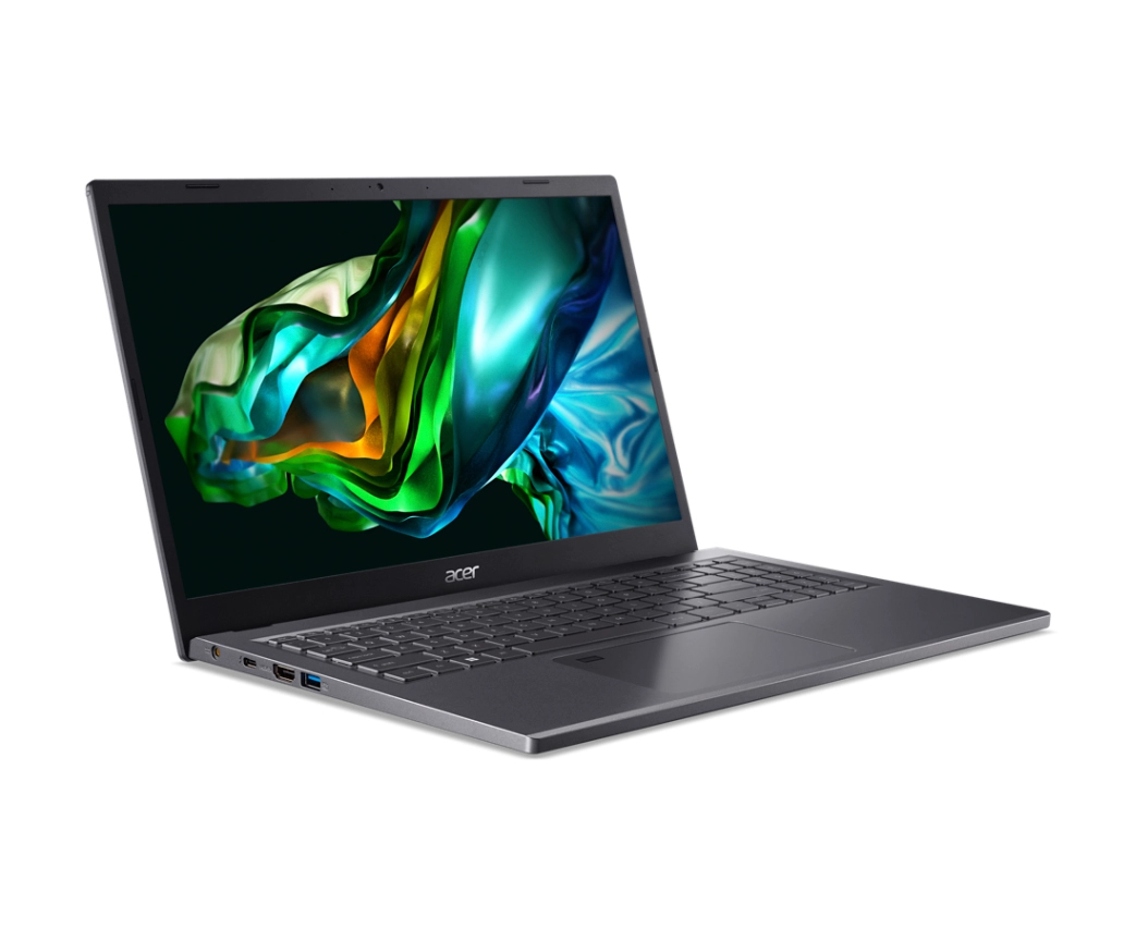 Acer Aspire 5 15 A515-58M-76WE Intel® Core™ i7 i7-1355U Ordinateur portable 39,6 cm (15.6") Full HD 16 Go LPDDR5-SDRAM 1 To SSD Wi-Fi 6E (802.11ax) Windows 11 Home Gris