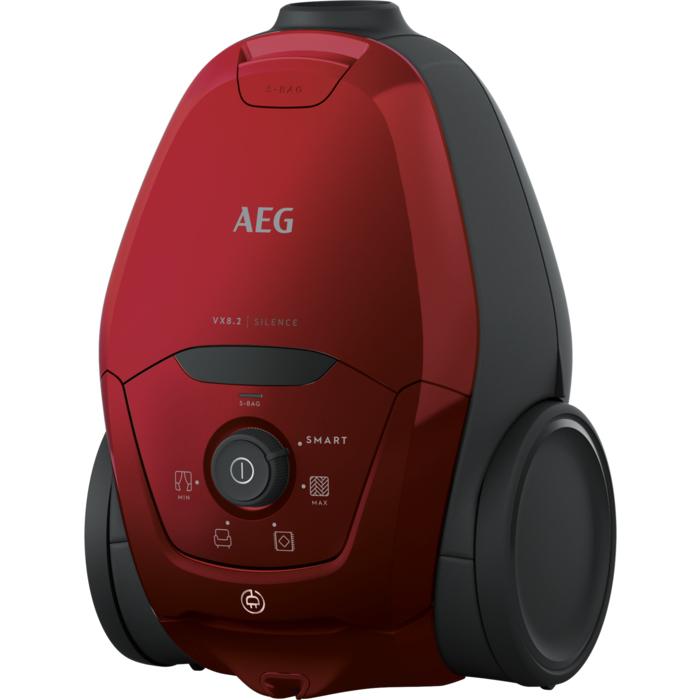 Stofzuiger met zak AEG VX82-1-2CR EcoLine / rood