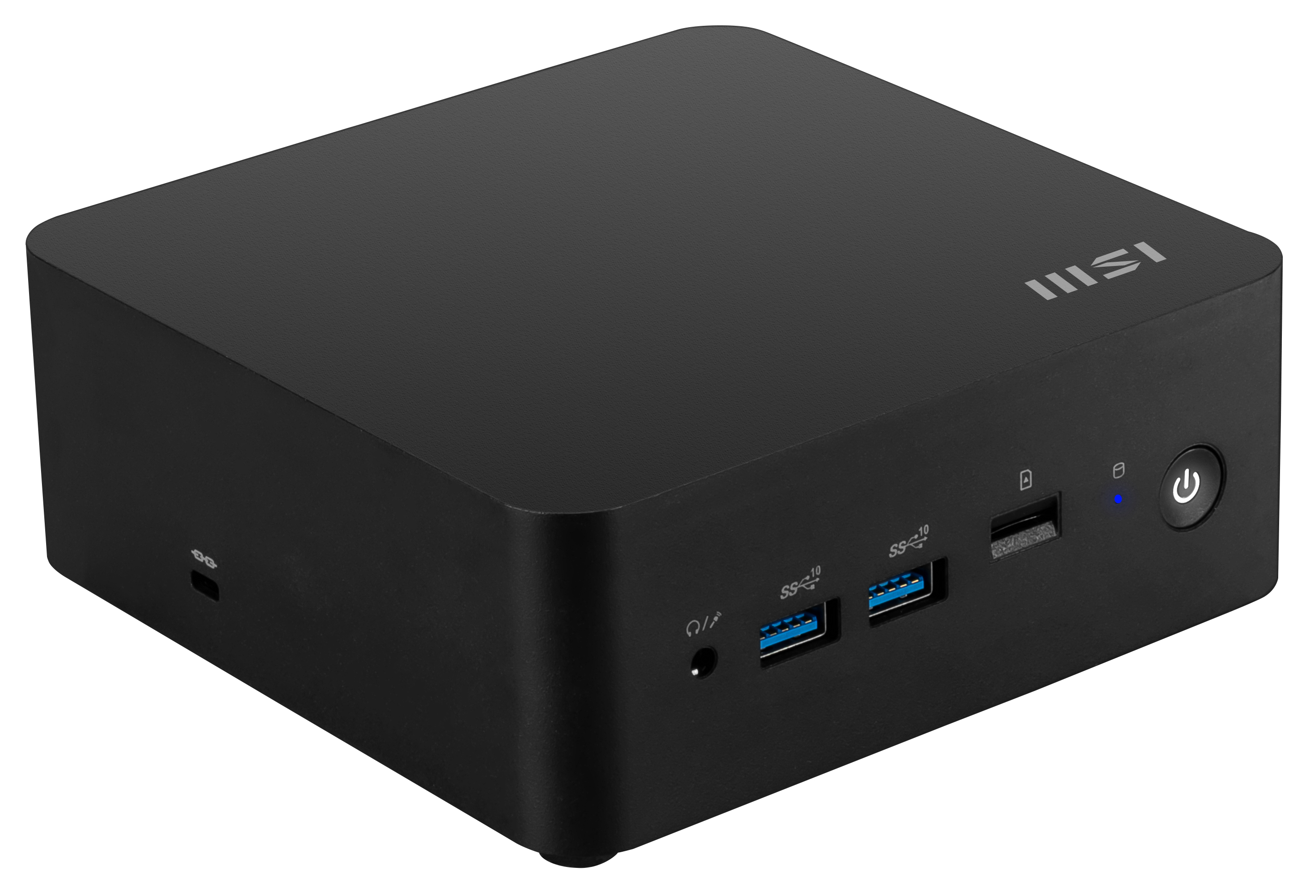 MSI Cubi NUC 1M-001EU Intel Core 7 150U 16 GB DDR5-SDRAM 1 TB SSD Windows 11 Pro 0.84L sized PC Mini PC barebone Zwart