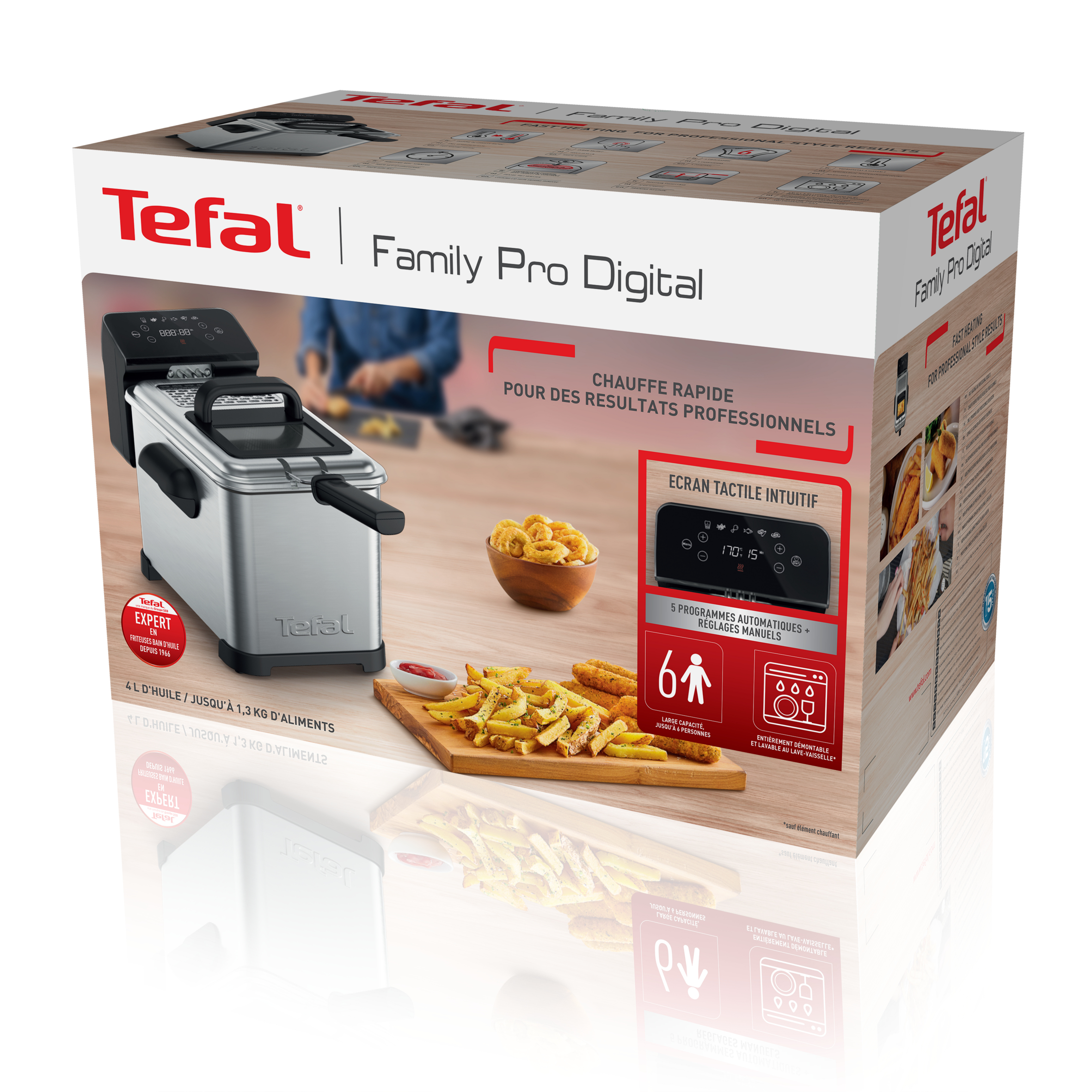 Friteuse TEFAL FR507D10 Family Pro4L