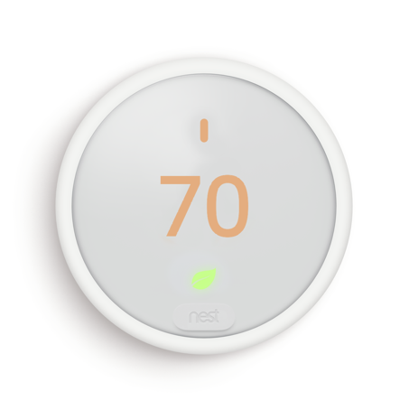 GOOGLE NEST THERMOSTAT E WHITE