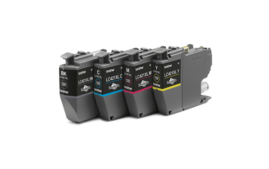 Inktcartridge BROTHER LC-421XLVAL voordeelpack