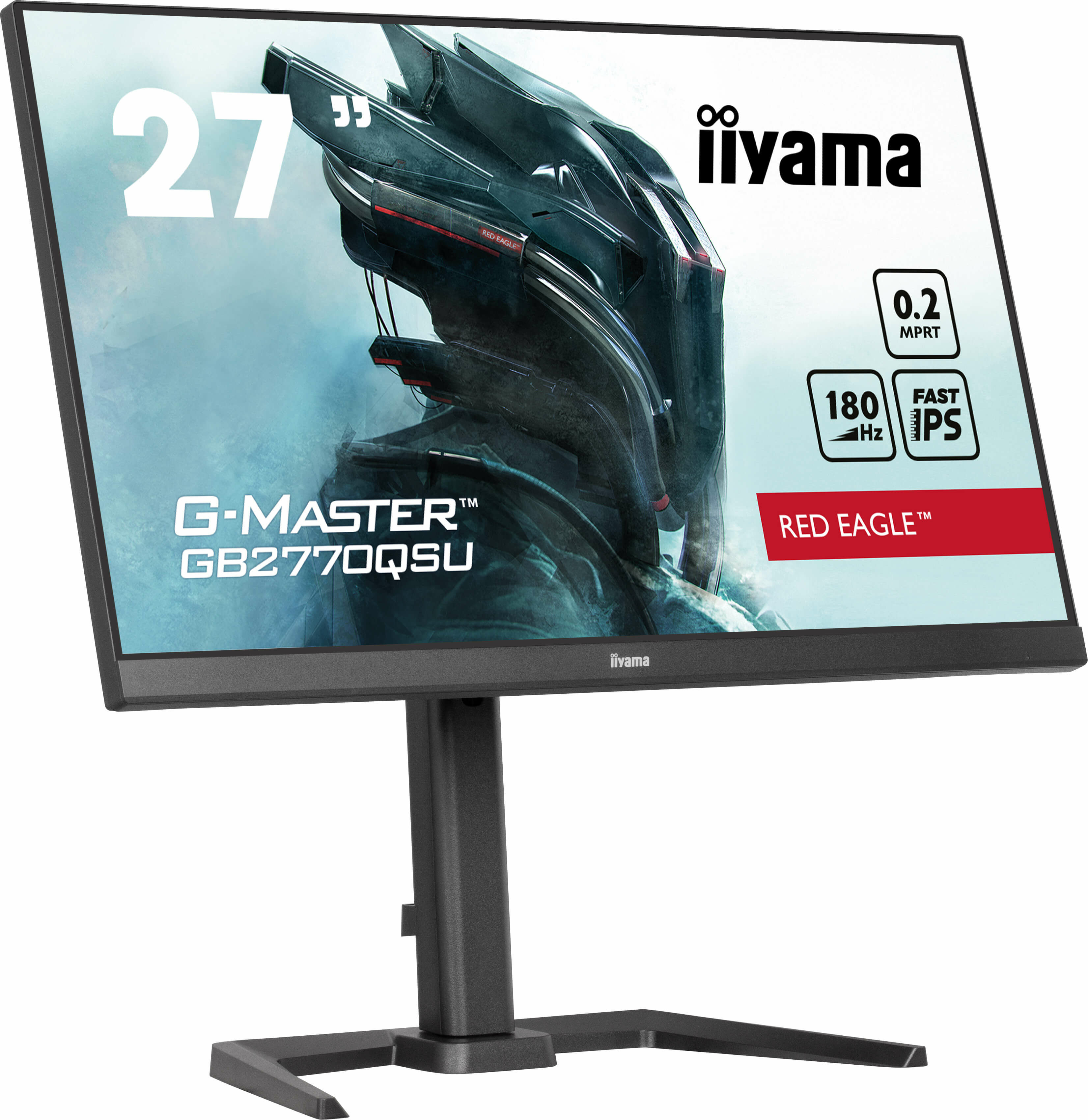 Monitor Iiyama GB2770QSU-B6 QHD Mat 16:9 180Hz Black