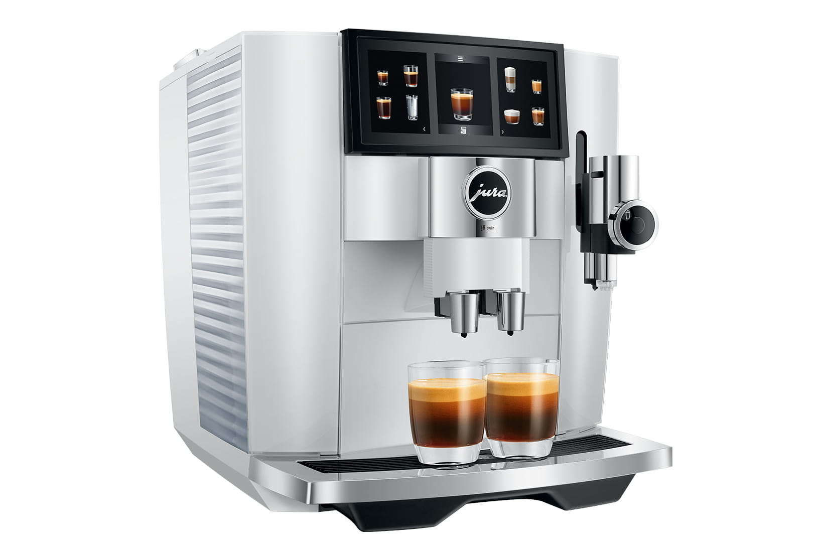 Espresso JURA 15594 J8 Twin Diamond White (EA)