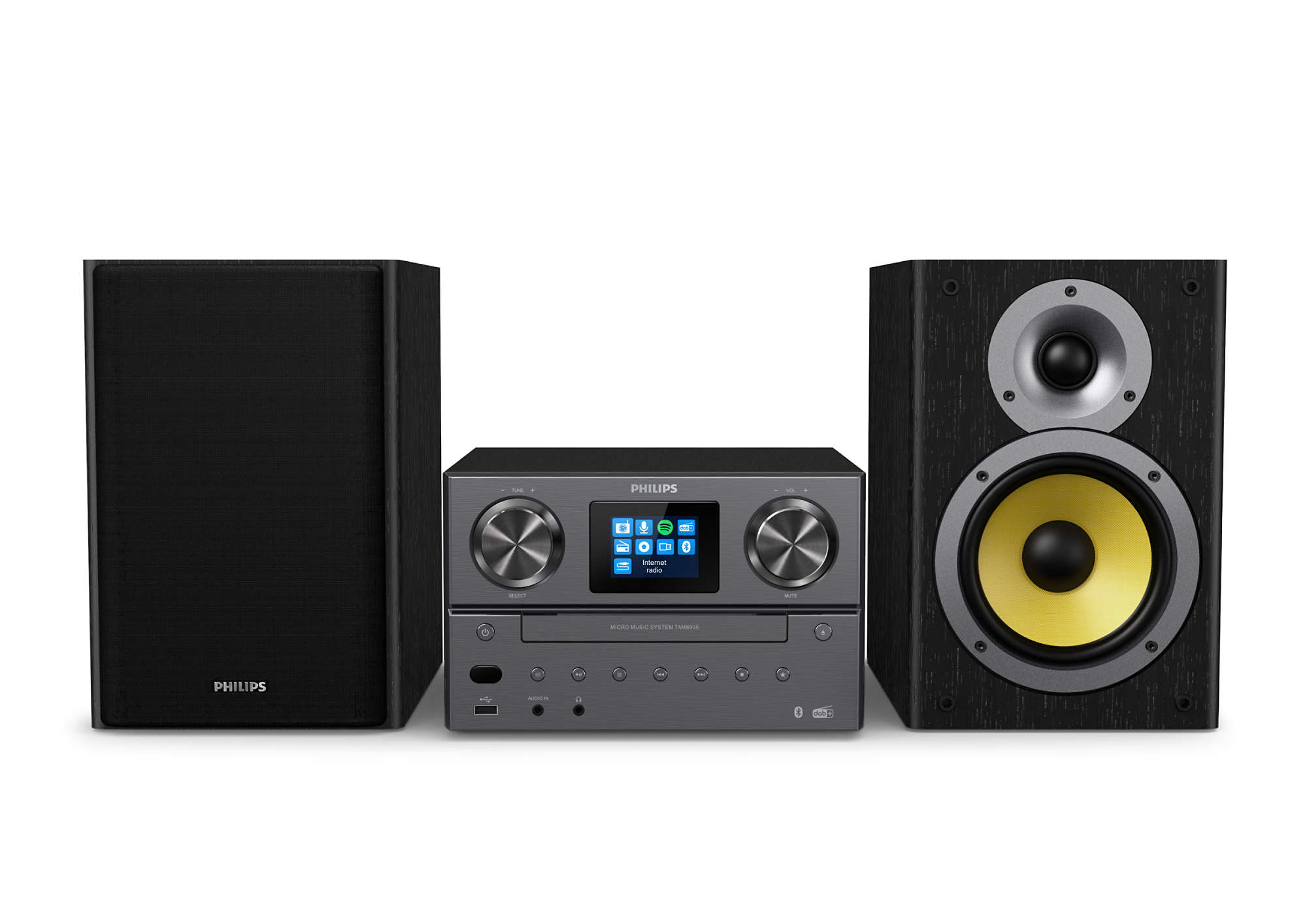 Philips TAM8905/10 home audio systeem Home audio-microsysteem 100 W Zwart