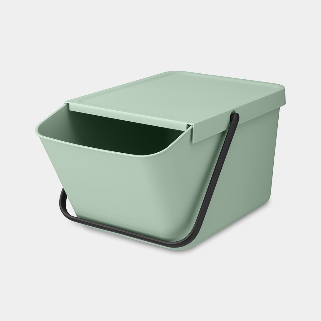 Afvalemmer BRABANTIA Sort&Go 20L Jade Green