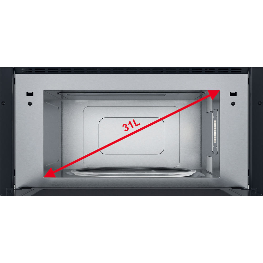 Whirlpool AMW 730/IX Ingebouwd Grill-magnetron 31 l 1000 W Roestvrijstaal