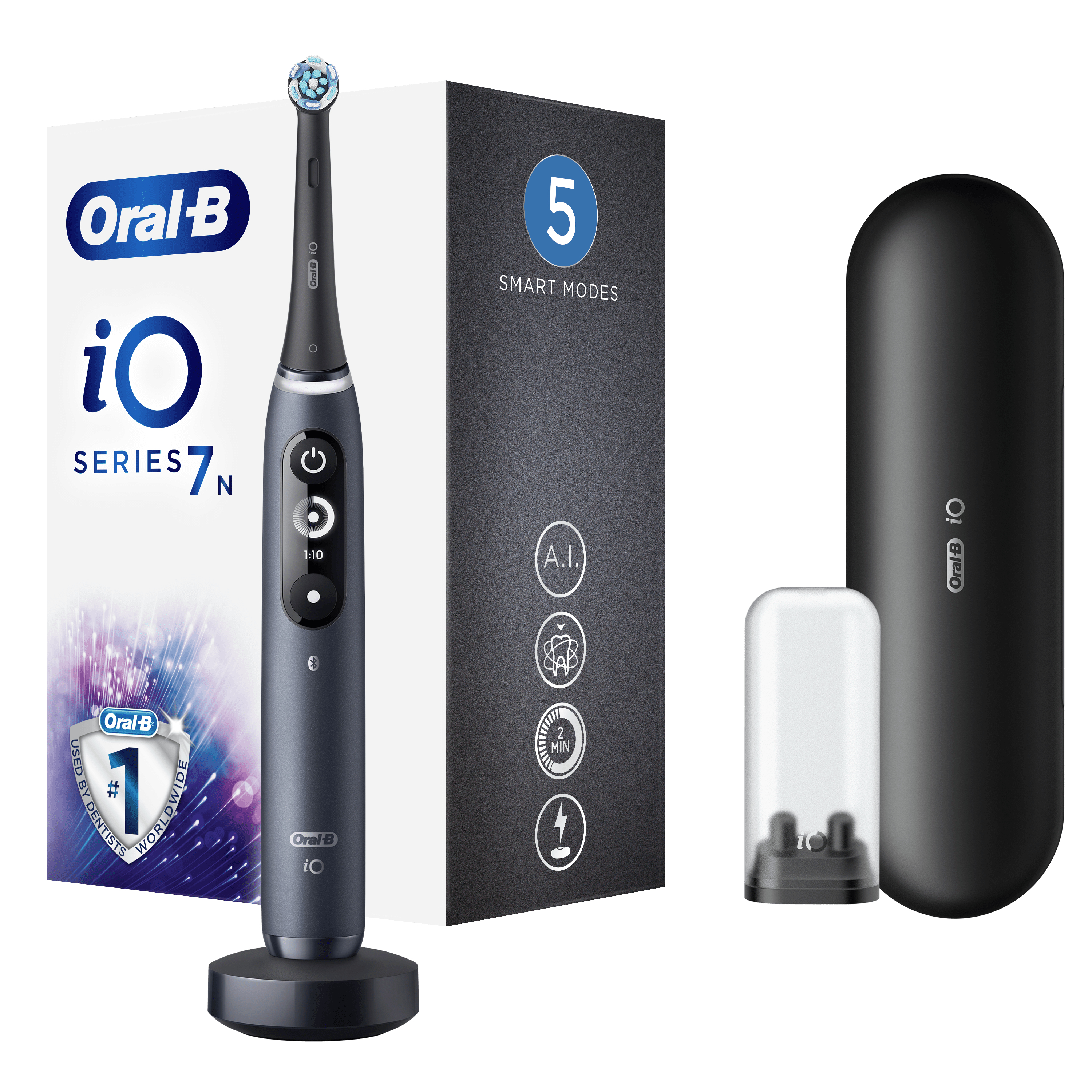 Tandenborstel Oral-B IO7N BLACK IOSeries 7S ZWART