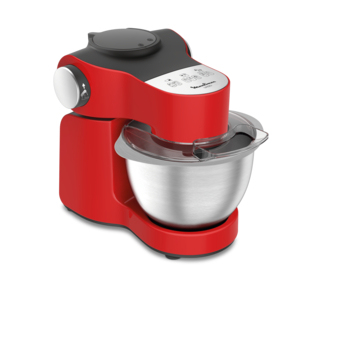 Keukenrobot MOULINEX QA317510 Wizzo Rood + blender