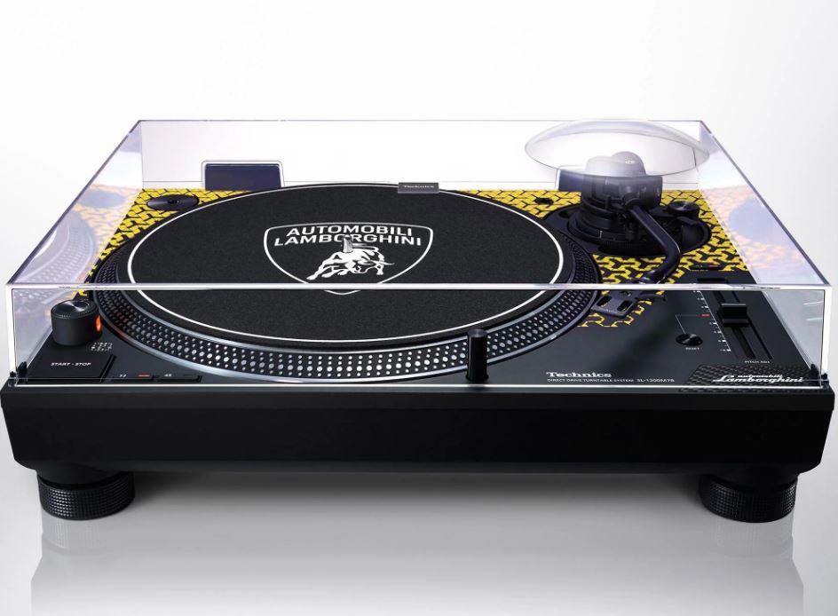 TECHNICS PLATENSPELER LAMBORGHINI GEEL SL-1200M7PEY