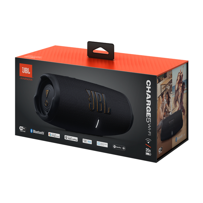 Multiroom speaker JBL Charge 5 wifi zwart