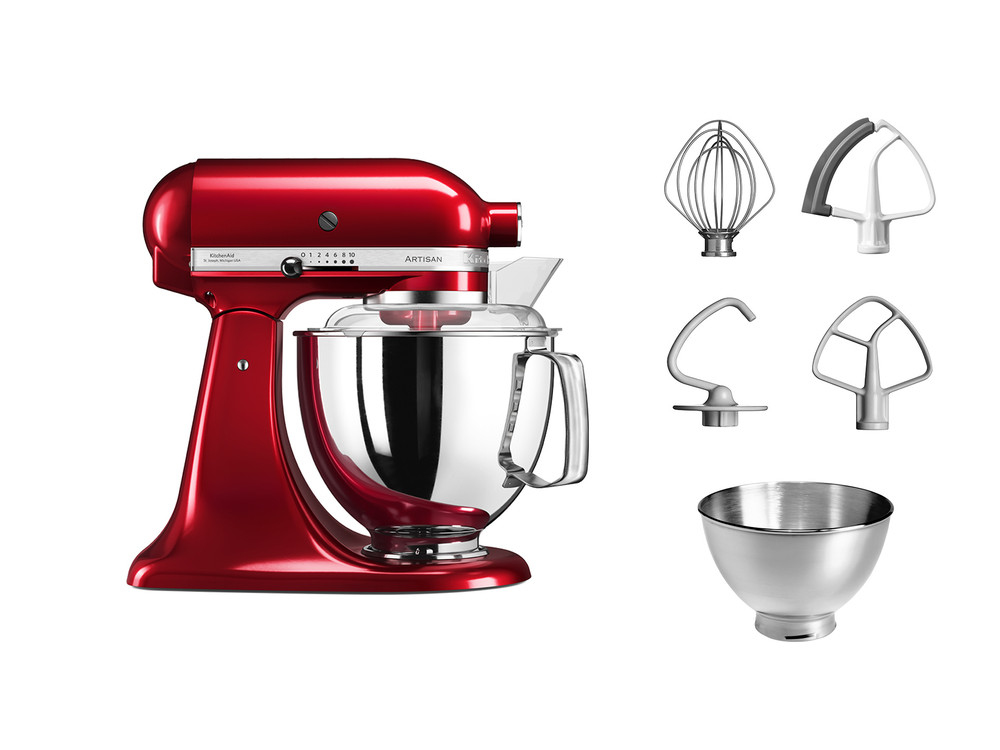 Keukenrobot KITCHENAID 5KSM175PSECA Appelrood 4,8L