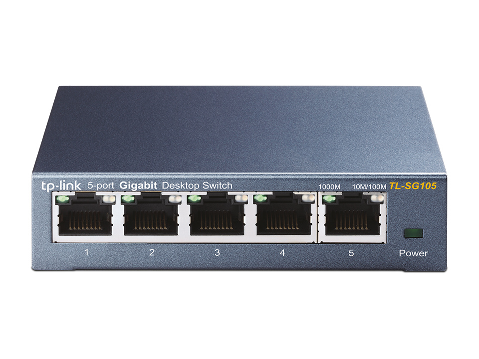 TP-LINK TL-SG105 5P GIGABIT SWITCH METAL