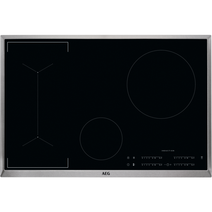 Inductiekookplaat AEG IKB84443XB /80cm / Maxi-Sense