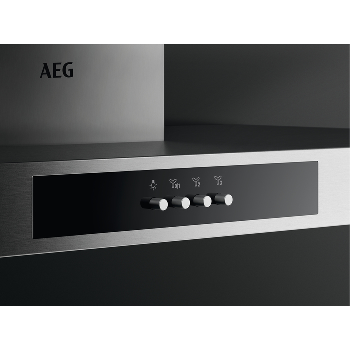 AEG DBB3951M Muurmontage Roestvrijstaal 600 m³/uur C