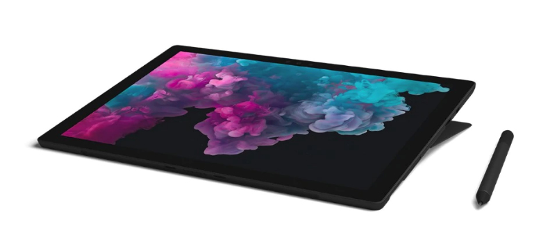 Microsoft Surface Pro 6 Intel® Core™ i7 256 GB 31,2 cm (12.3") 8 GB Wi-Fi 5 (802.11ac) Windows 10 Pro Zwart