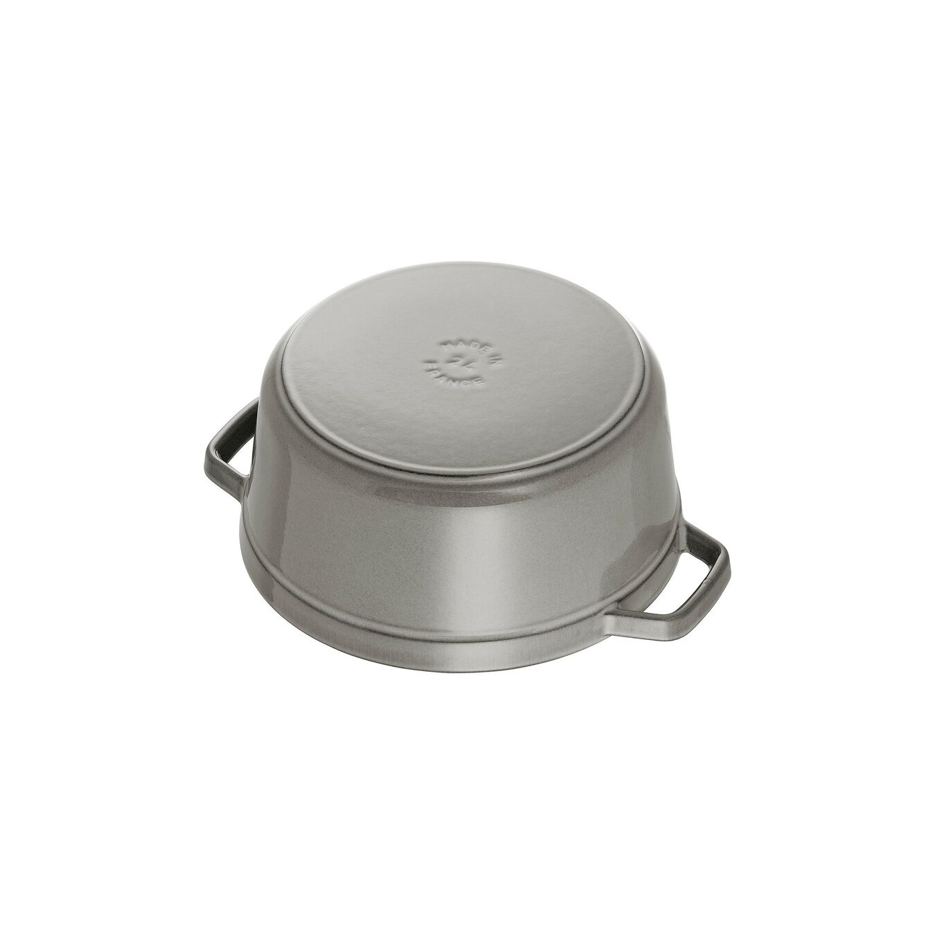 Ronde Cocotte STAUB 1102418 Grafietgrijs 24cm