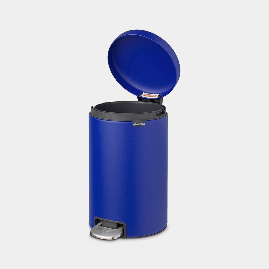 Pedaalemmer BRABANTIA 206863 NewIcon 12L Mineral Pwrful Blue