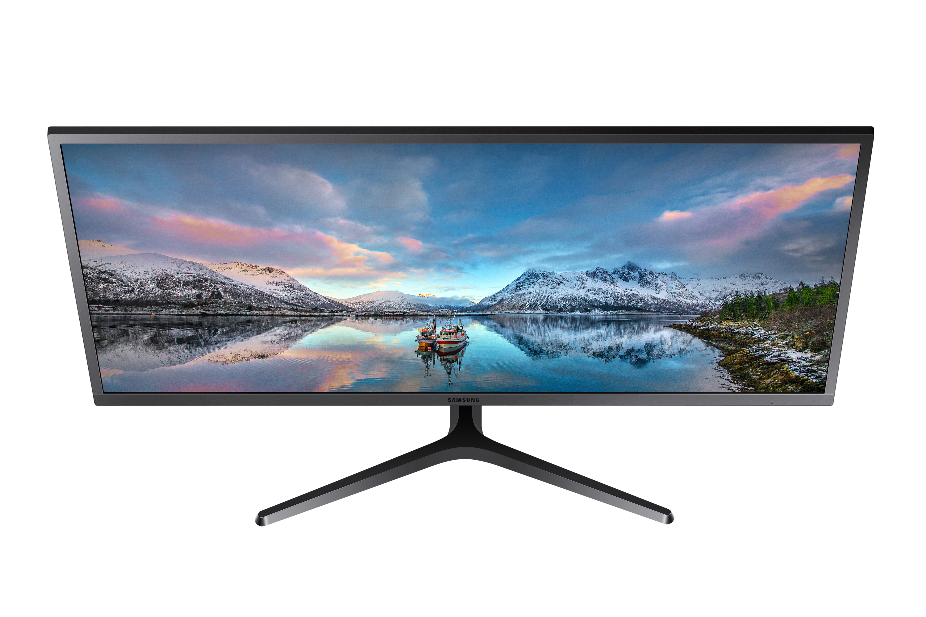 Monitor Samsung LS34J550WQUXEN QHD 21:9 60Hz Black